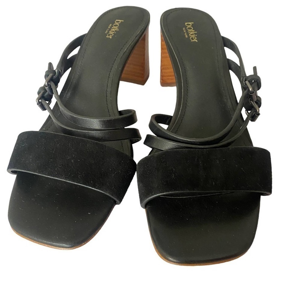 Botkier Dune Suede Sandal Size 8 Block Heel Squar… - image 4